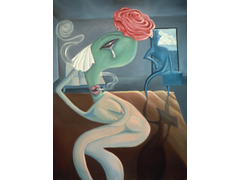 Because - Acrylic on canvas 44 x 58